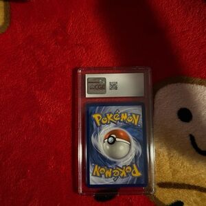 Pokemon Trading Card with Case